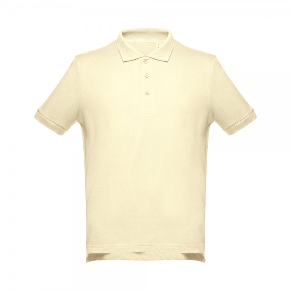 THC ADAM 3XL. Polo da uomo - Giallo pastello
