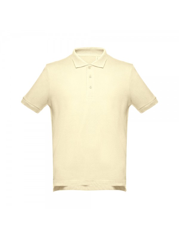 THC ADAM 3XL. Polo da uomo - Giallo pastello THC ADAM 3XL. Polo da uomo - Giallo pastello