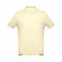 THC ADAM 3XL. Polo da uomo - Giallo pastello