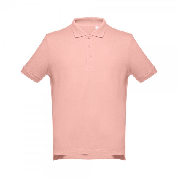 THC ADAM 3XL. Polo da uomo - Rosso salmone