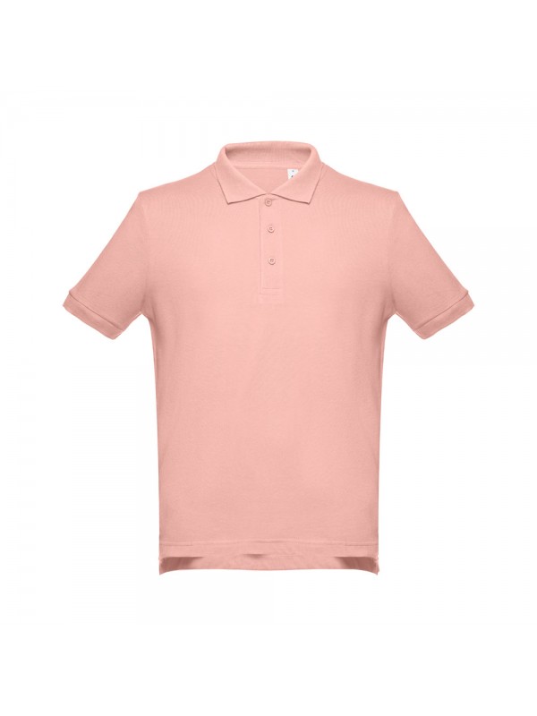 THC ADAM 3XL. Polo da uomo - Rosso salmone THC ADAM 3XL. Polo da uomo - Rosso salmone