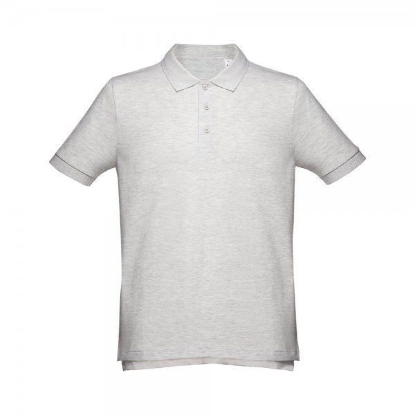 THC ADAM 3XL. Polo da uomo - Bianco mélange