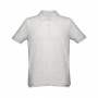 THC ADAM 3XL. Polo da uomo - Bianco mélange