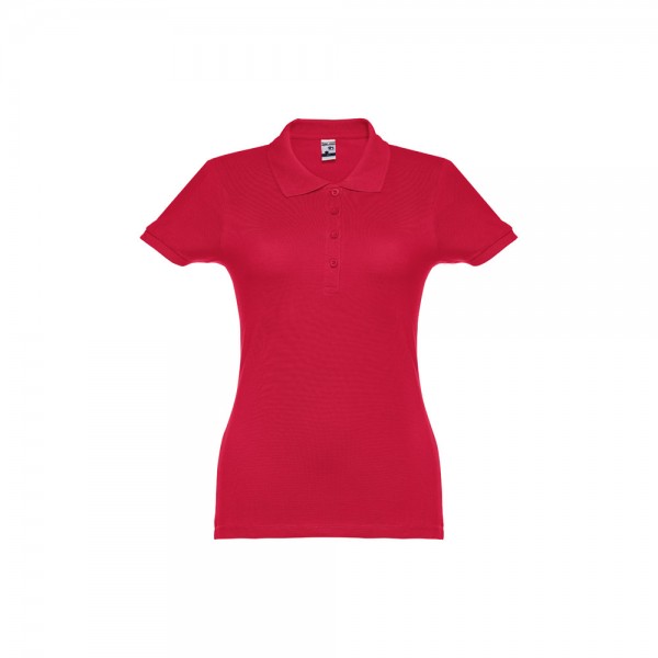 THC EVE. Polo da donna - Rosso