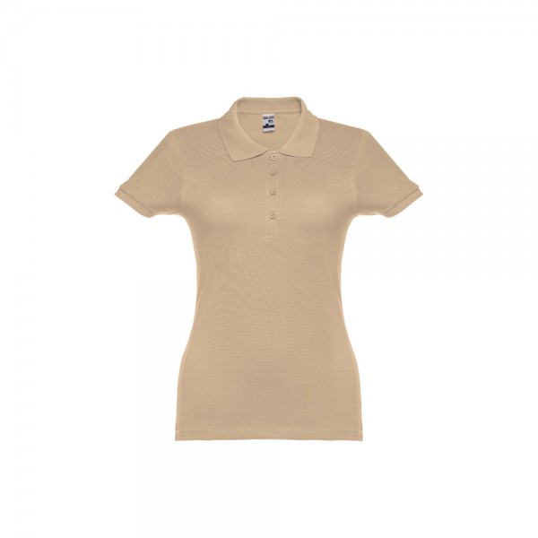 THC EVE. Polo da donna - Marrone chiaro