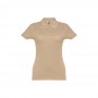 THC EVE. Polo da donna - Marrone chiaro