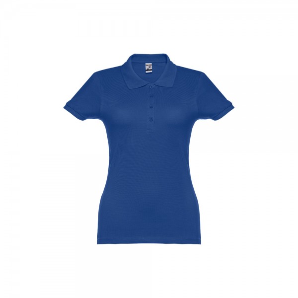 THC EVE. Polo da donna - Blu reale