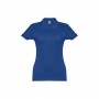 THC EVE. Polo da donna - Blu reale