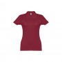 THC EVE. Polo da donna - Bordeaux