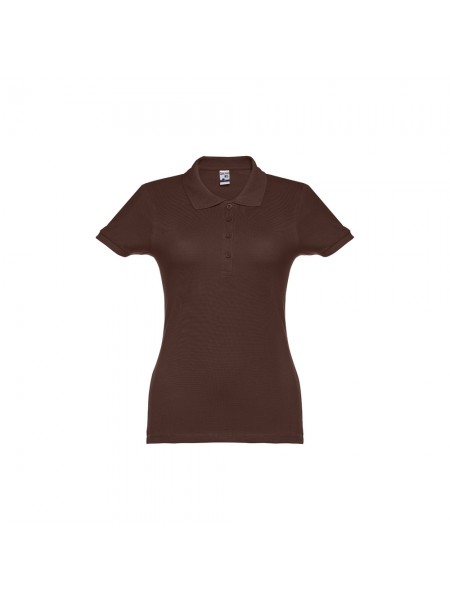 THC EVE. Polo da donna - Marrone scuro THC EVE. Polo da donna - Marrone scuro