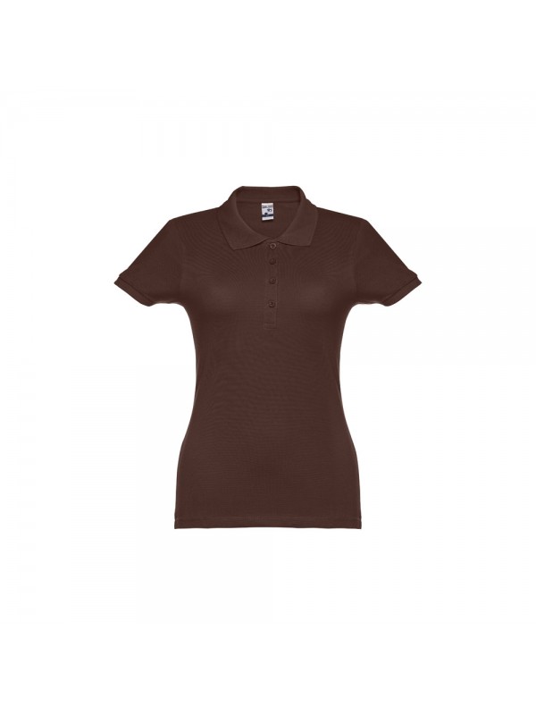 THC EVE. Polo da donna - Marrone scuro THC EVE. Polo da donna - Marrone scuro