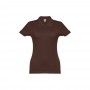THC EVE. Polo da donna - Marrone scuro