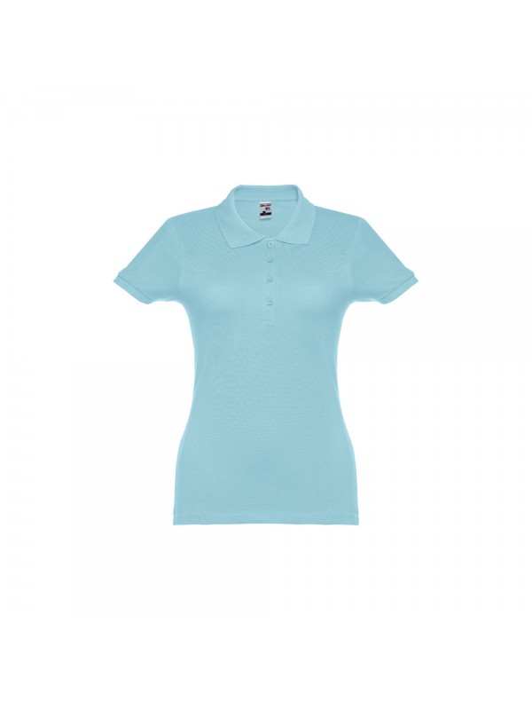 THC EVE. Polo da donna - Azzurro