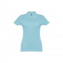THC EVE. Polo da donna - Azzurro