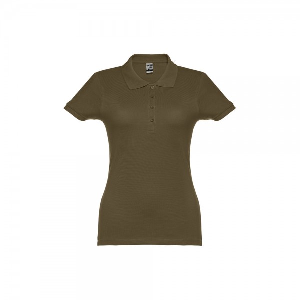 THC EVE. Polo da donna - Verde militare