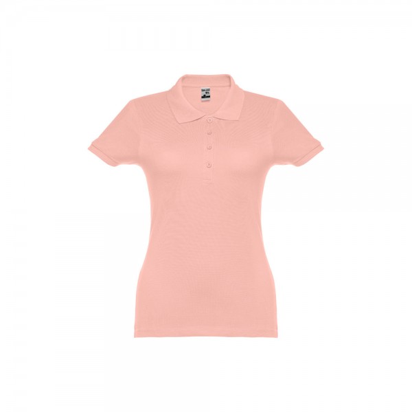 THC EVE. Polo da donna - Rosso salmone
