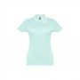 THC EVE. Polo da donna - Verde menta