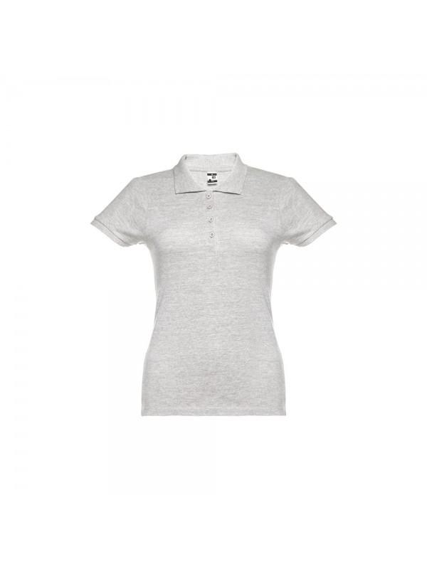 THC EVE. Polo da donna - Bianco mélange