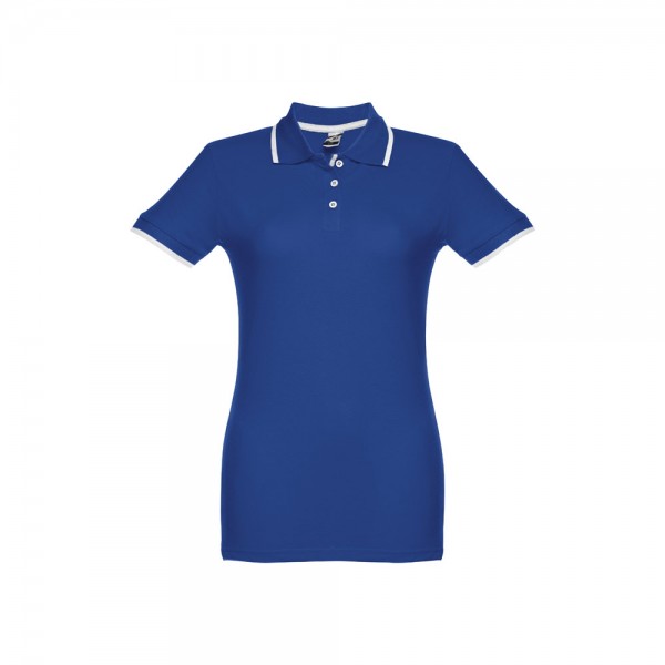 THC ROME WOMEN. Polo "slim fit" da donna - Blu reale