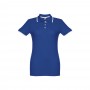 THC ROME WOMEN. Polo "slim fit" da donna - Blu reale