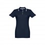 THC ROME WOMEN. Polo "slim fit" da donna - Blu scuro