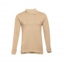 THC BERN 3XL. Polo a manica lunga da uomo - Marrone chiaro