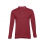 THC BERN 3XL. Polo a manica lunga da uomo - Bordeaux