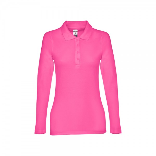 THC BERN WOMEN. Polo a manica lunga da donna - Rosa