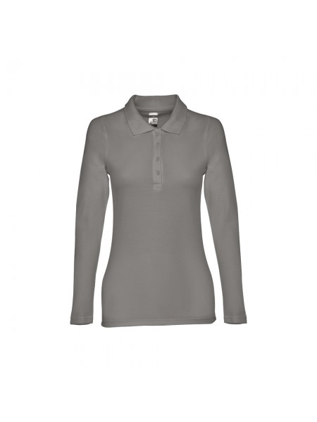 THC BERN WOMEN. Polo a manica lunga da donna - Grigio THC BERN WOMEN. Polo a manica lunga da donna - Grigio