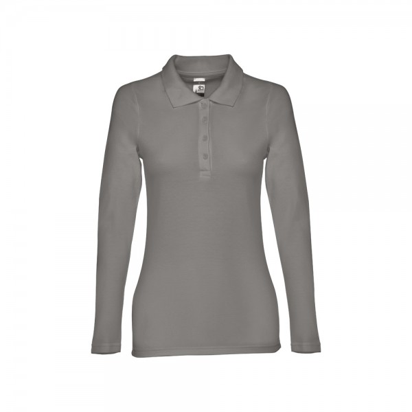 THC BERN WOMEN. Polo a manica lunga da donna - Grigio