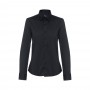 THC PARIS WOMEN. Camicia in popeline a maniche lunghe da donna - Nero