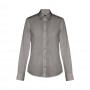 THC PARIS WOMEN. Camicia in popeline a maniche lunghe da donna - Grigio