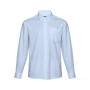 THC TOKYO. Camicia oxford da uomo a maniche lunghe - Azzurro