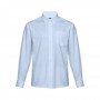 THC TOKYO. Camicia oxford da uomo a maniche lunghe - Azzurro