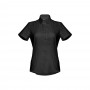 THC LONDON WOMEN. Camicia oxford da donna a maniche corte - Nero