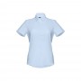 THC LONDON WOMEN. Camicia oxford da donna a maniche corte - Azzurro