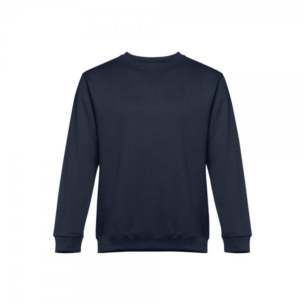THC DELTA. Felpa (unisex) in cotone e poliestere - Blu scuro