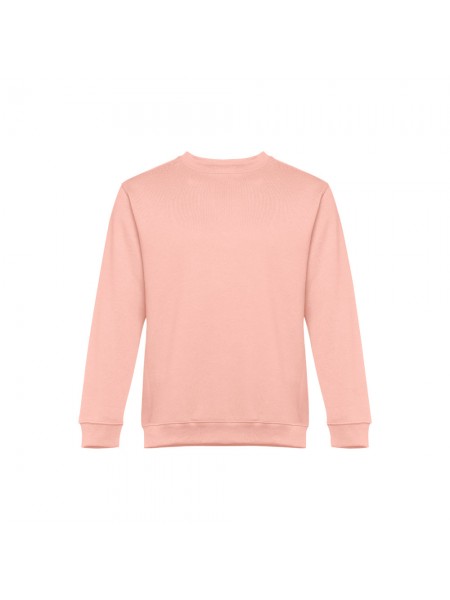 THC DELTA. Felpa (unisex) in cotone e poliestere - Rosso salmone THC DELTA. Felpa (unisex) in cotone e poliestere - Rosso salmone