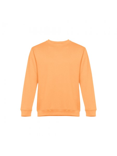 THC DELTA. Felpa (unisex) in cotone e poliestere - Arancione corallo THC DELTA. Felpa (unisex) in cotone e poliestere - Arancione corallo