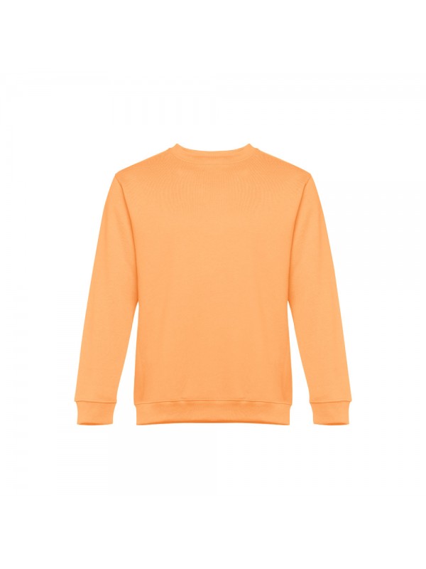 THC DELTA. Felpa (unisex) in cotone e poliestere - Arancione corallo THC DELTA. Felpa (unisex) in cotone e poliestere - Arancione corallo