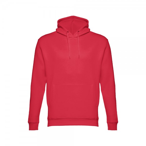 THC PHOENIX. Felpa (unisex) con cappuccio in cotone e poliestere - Rosso
