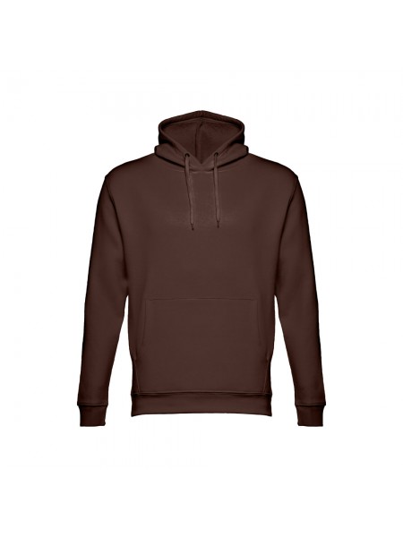 THC PHOENIX. Felpa (unisex) con cappuccio in cotone e poliestere - Marrone scuro THC PHOENIX. Felpa (unisex) con cappuccio in cotone e poliestere - Marrone scuro