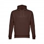 THC PHOENIX. Felpa (unisex) con cappuccio in cotone e poliestere - Marrone scuro