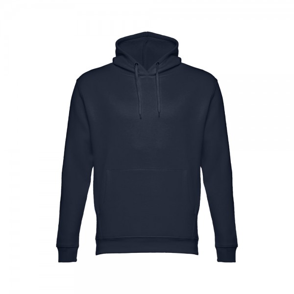 THC PHOENIX. Felpa (unisex) con cappuccio in cotone e poliestere - Blu scuro