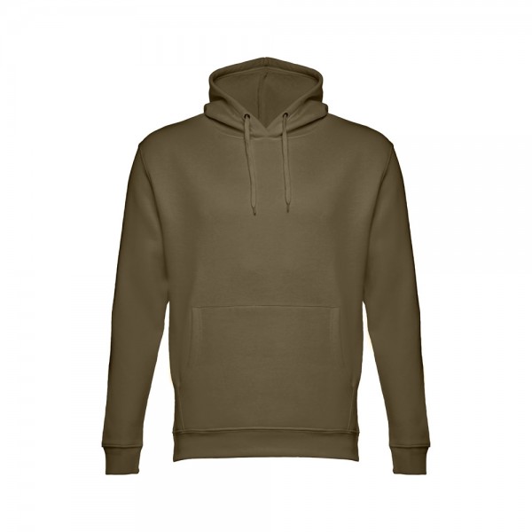 THC PHOENIX. Felpa (unisex) con cappuccio in cotone e poliestere - Verde militare