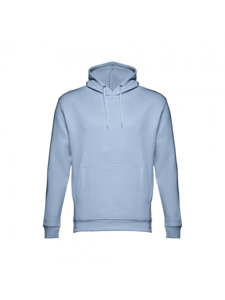 THC PHOENIX. Felpa (unisex) con cappuccio in cotone e poliestere - Celeste pastello THC PHOENIX. Felpa (unisex) con cappuccio in cotone e poliestere - Celeste pastello
