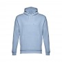 THC PHOENIX. Felpa (unisex) con cappuccio in cotone e poliestere - Celeste pastello