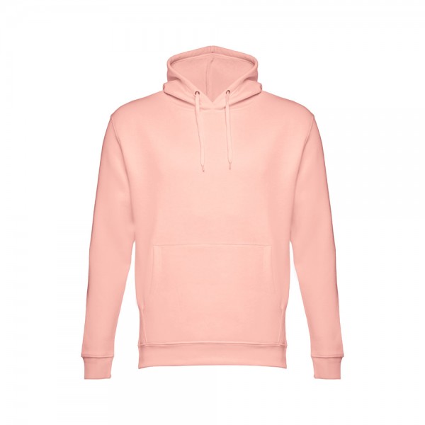 THC PHOENIX. Felpa (unisex) con cappuccio in cotone e poliestere - Rosso salmone