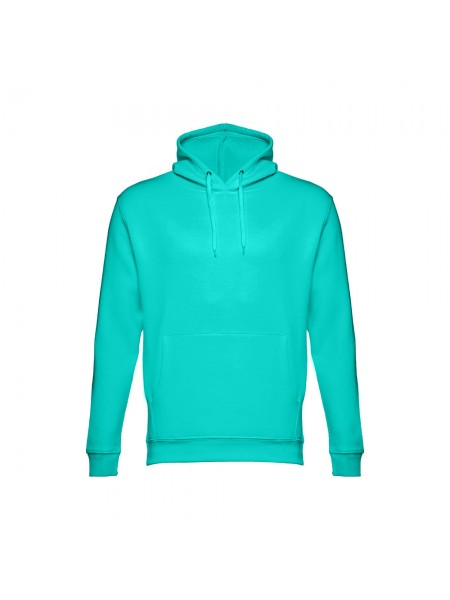THC PHOENIX. Felpa (unisex) con cappuccio in cotone e poliestere - Verde turchese THC PHOENIX. Felpa (unisex) con cappuccio in cotone e poliestere - Verde turchese