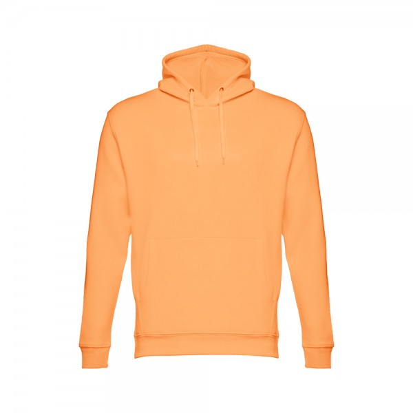 THC PHOENIX. Felpa (unisex) con cappuccio in cotone e poliestere - Arancione corallo